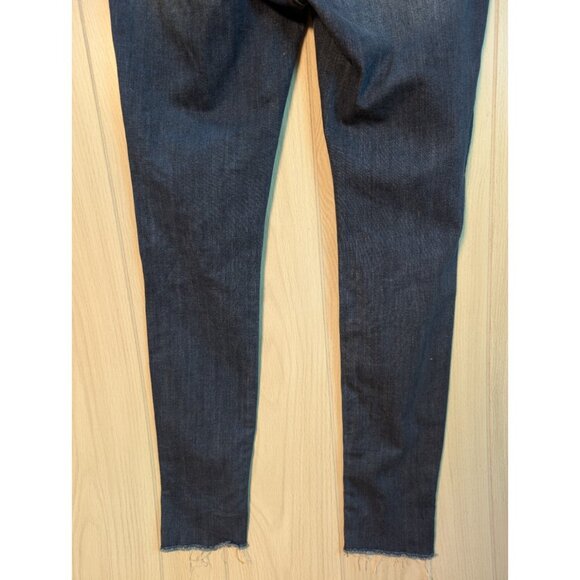 Judy Blue Jeans Womens 13/31 Skinny Fit Dark Wash Slim Casual Pants Button Fly - Picture 6 of 10